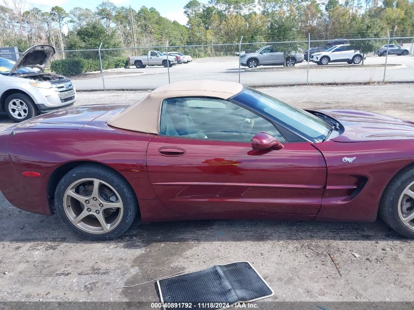 2003 Chevrolet Corvette VIN: 1G1YY32G435126126 Lot: 40891792