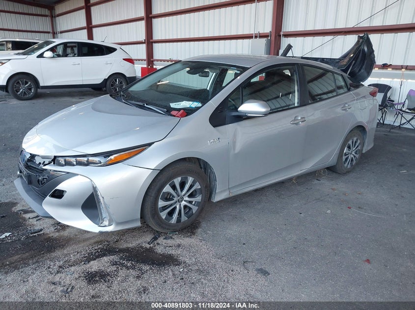 VIN JTDKAMFP0M3180473 2021 TOYOTA PRIUS PRIME LE