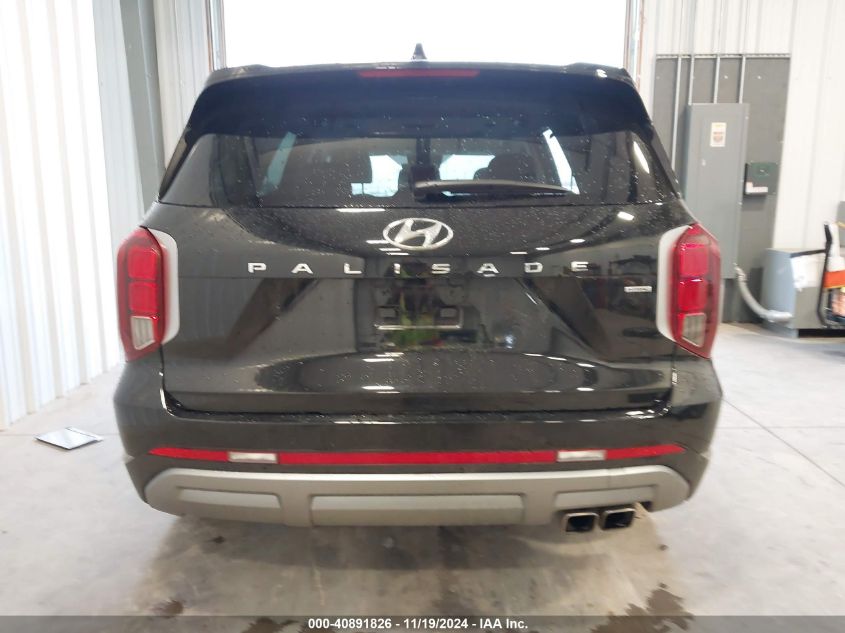 2024 Hyundai Palisade Sel VIN: KM8R4DGEXRU729287 Lot: 40891826