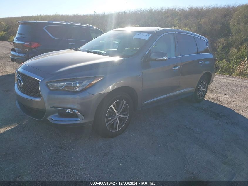 VIN 5N1DL0MN5KC500795 2019 Infiniti QX60, Pure no.2