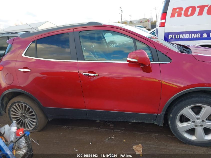 2016 Buick Encore VIN: KL4CJESBXGB698213 Lot: 40891863