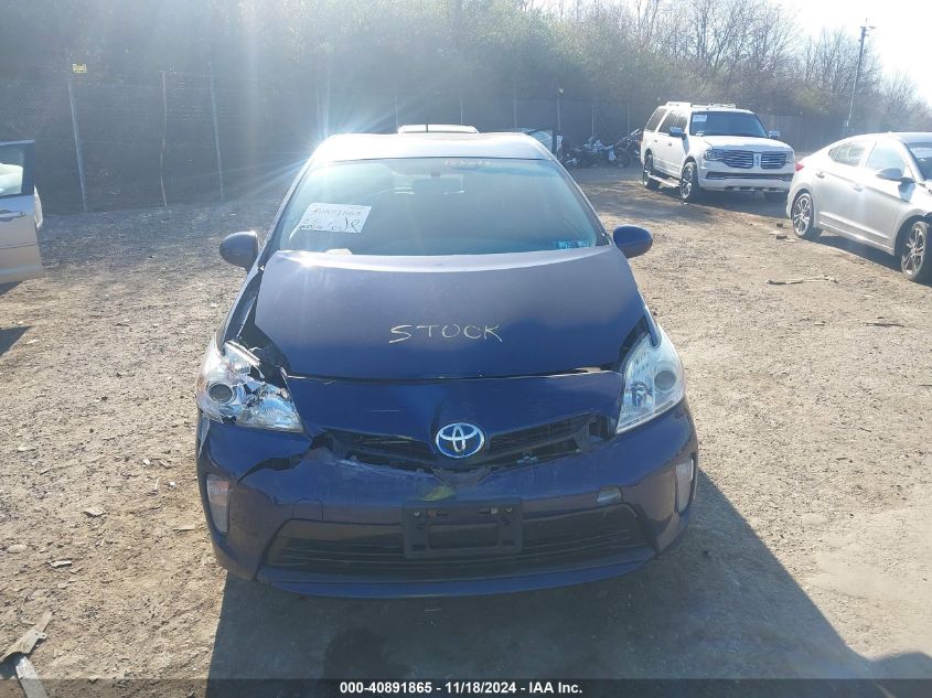 2014 Toyota Prius Two VIN: JTDKN3DU4E1788694 Lot: 40891865