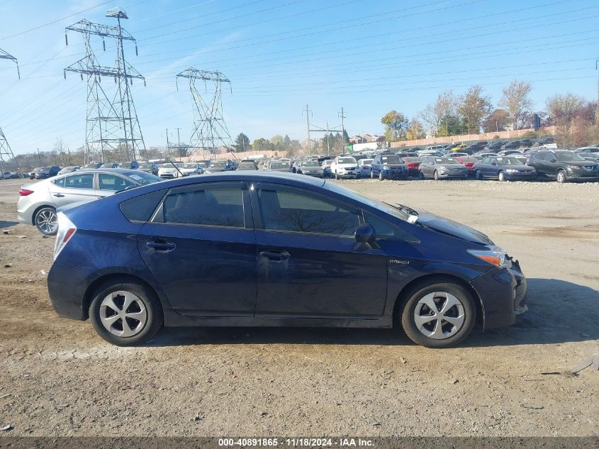 2014 Toyota Prius Two VIN: JTDKN3DU4E1788694 Lot: 40891865