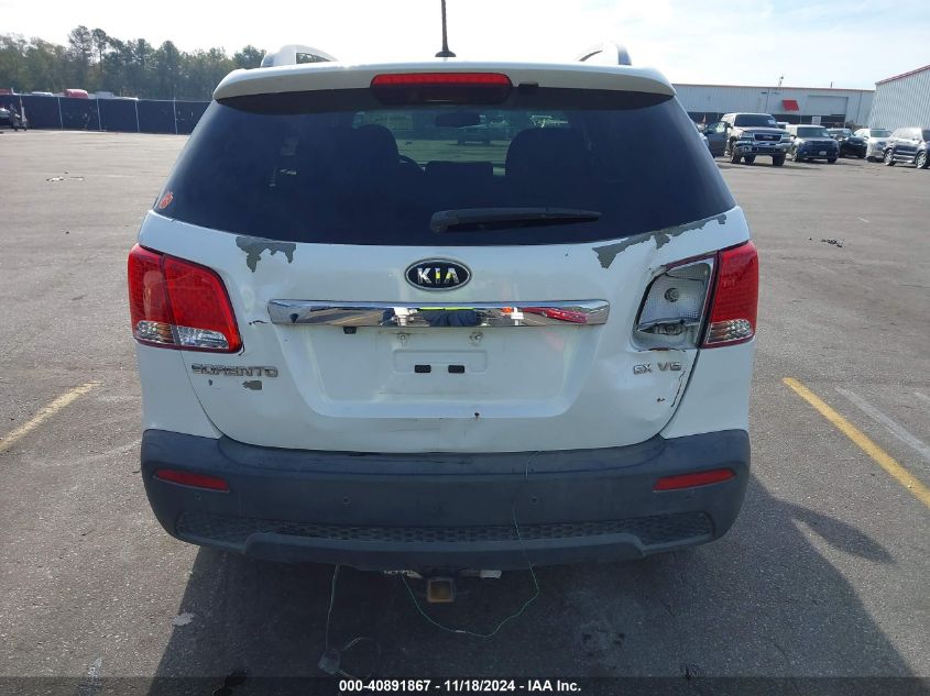 2013 Kia Sorento Ex V6 VIN: 5XYKU4A21DG392927 Lot: 40891867