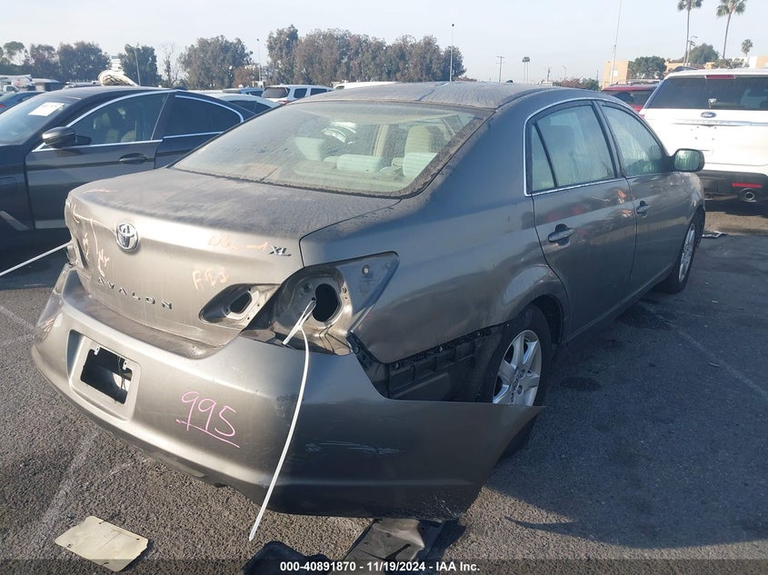 2007 TOYOTA AVALON VIN: 4T1BK36B87U207795