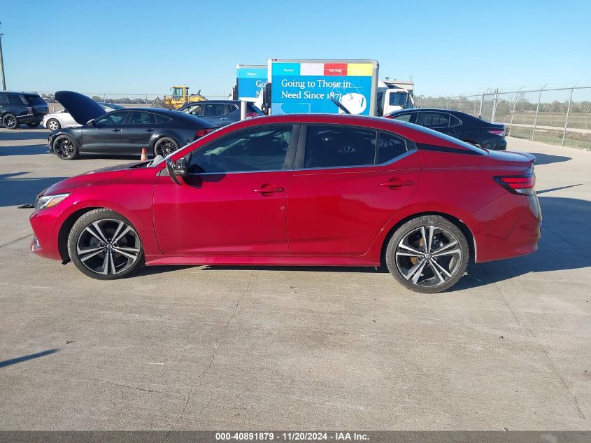 2021 Nissan Sentra Sr Xtronic Cvt VIN: 3N1AB8DV4MY289675 Lot: 40891879