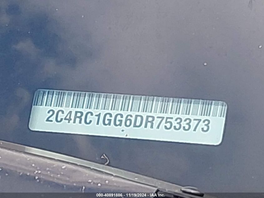 2013 CHRYSLER TOWN & COUNTRY LIMITED - 2C4RC1GG6DR753373