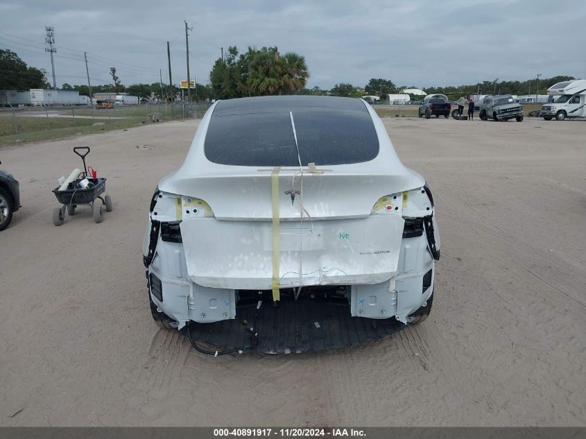 2024 Tesla Model Y Long Range Dual Motor All-Wheel Drive VIN: 7SAYGDEE9RA276959 Lot: 40891917