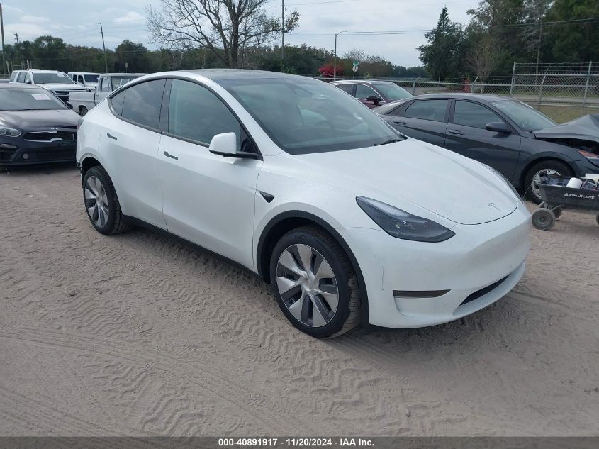 2024 Tesla Model Y Long Range Dual Motor All-Wheel Drive VIN: 7SAYGDEE9RA276959 Lot: 40891917