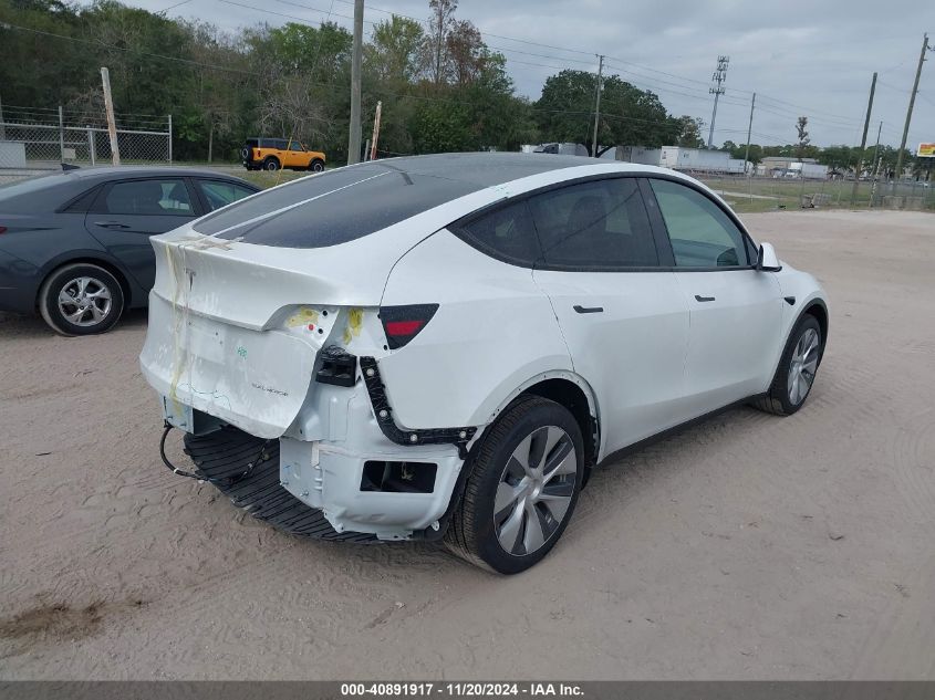 2024 Tesla Model Y Long Range Dual Motor All-Wheel Drive VIN: 7SAYGDEE9RA276959 Lot: 40891917