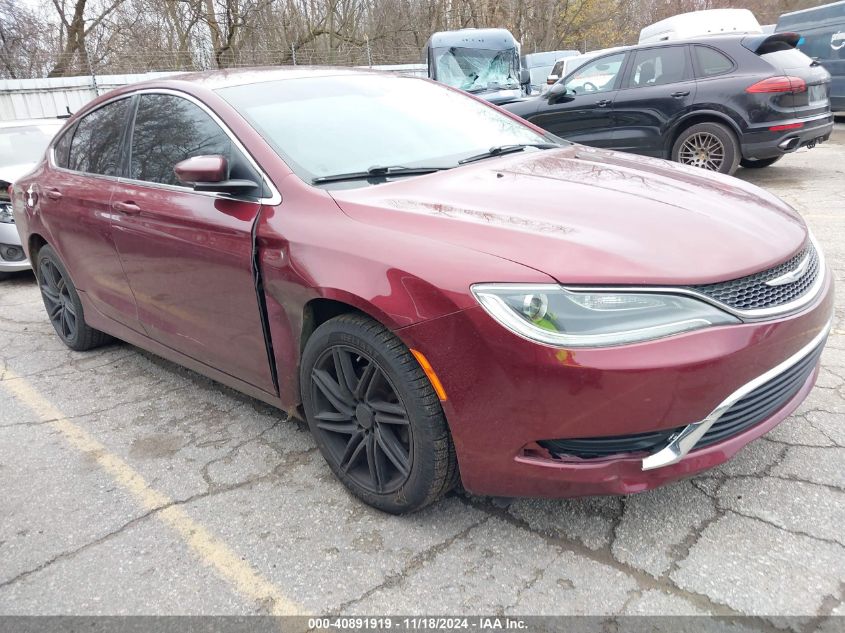 2015 Chrysler 200 Limited VIN: 1C3CCCAB3FN639012 Lot: 40891919