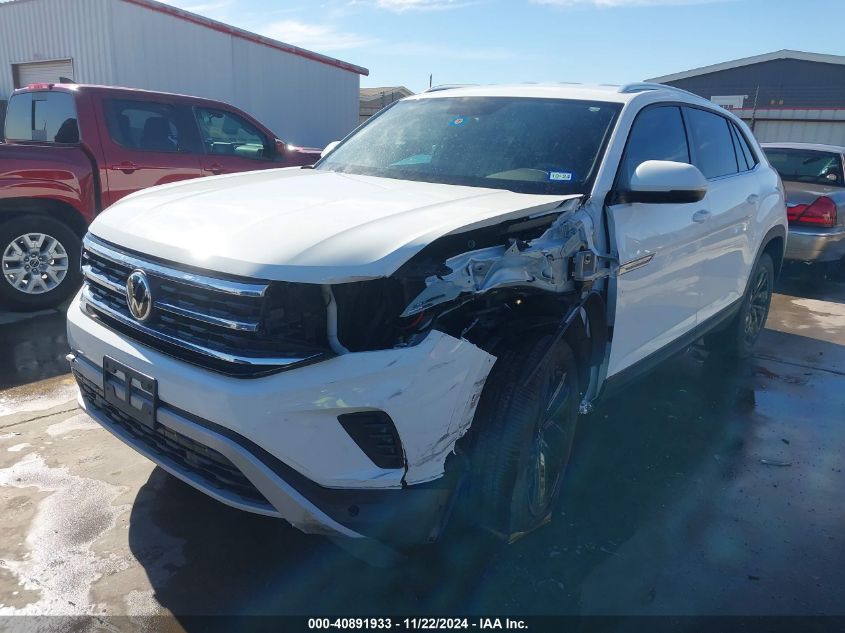 2023 Volkswagen Atlas Cross Sport 3.6L V6 Se W/Technology VIN: 1V2HE2CA8PC200054 Lot: 40891933