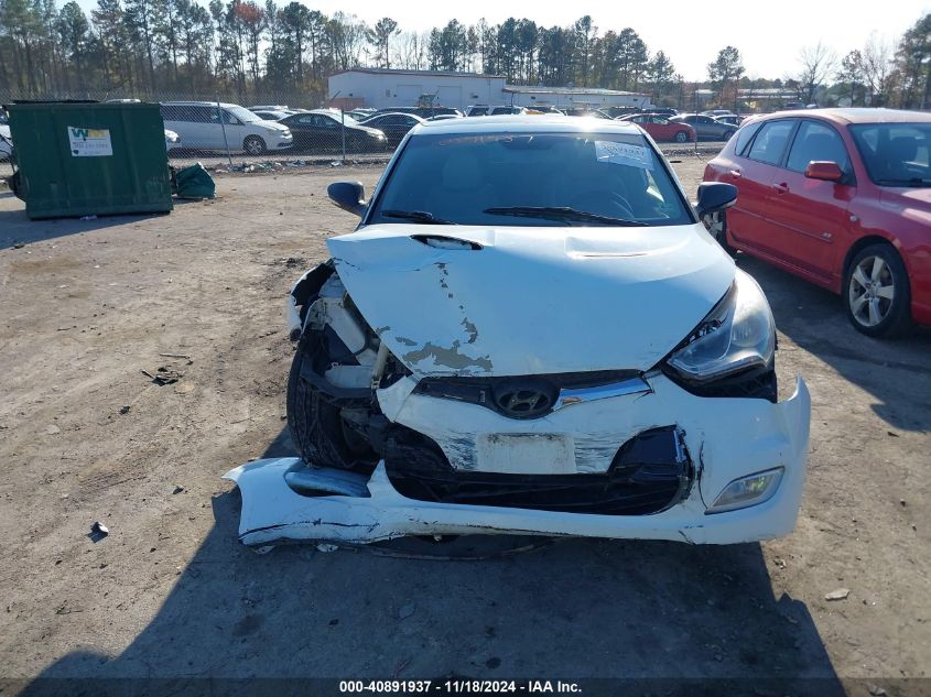 2013 HYUNDAI VELOSTER BASE W/GRAY - KMHTC6ADXDU098294