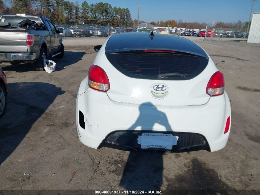 2013 HYUNDAI VELOSTER BASE W/GRAY - KMHTC6ADXDU098294