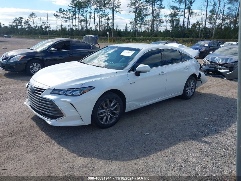 VIN 4T1B21FB2KU008609 2019 TOYOTA AVALON HYBRID no.2