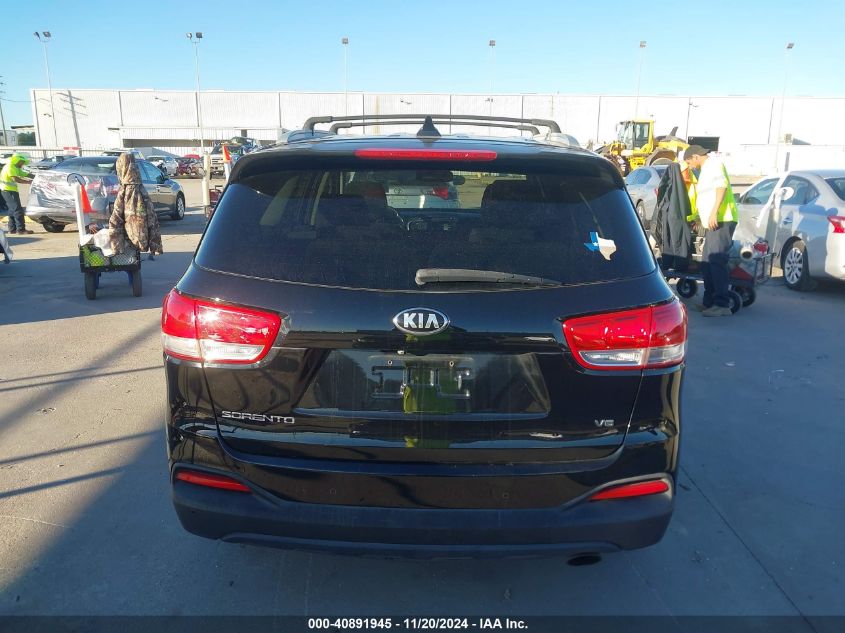 2016 Kia Sorento 3.3L Lx VIN: 5XYPGDA52GG030181 Lot: 40891945