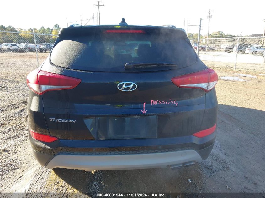 2018 Hyundai Tucson Value VIN: KM8J33A29JU803800 Lot: 40891944