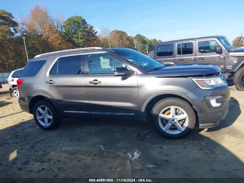 2017 Ford Explorer Xlt VIN: 1FM5K8DH5HGA21505 Lot: 40891958