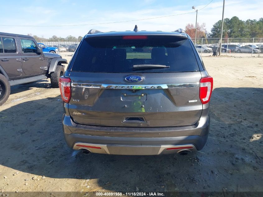 2017 Ford Explorer Xlt VIN: 1FM5K8DH5HGA21505 Lot: 40891958