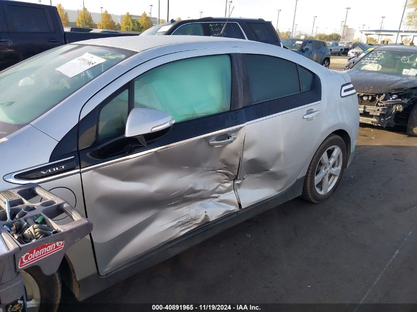 2014 Chevrolet Volt VIN: 1G1RH6E42EU150828 Lot: 40891965