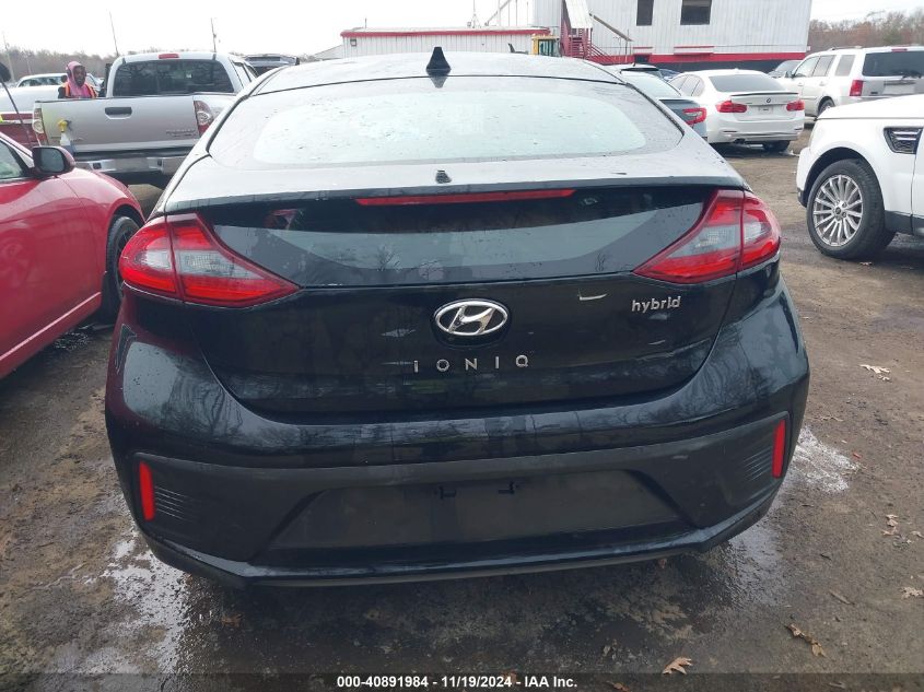 2019 Hyundai Ioniq Hybrid Sel VIN: KMHC75LC1KU105844 Lot: 40891984