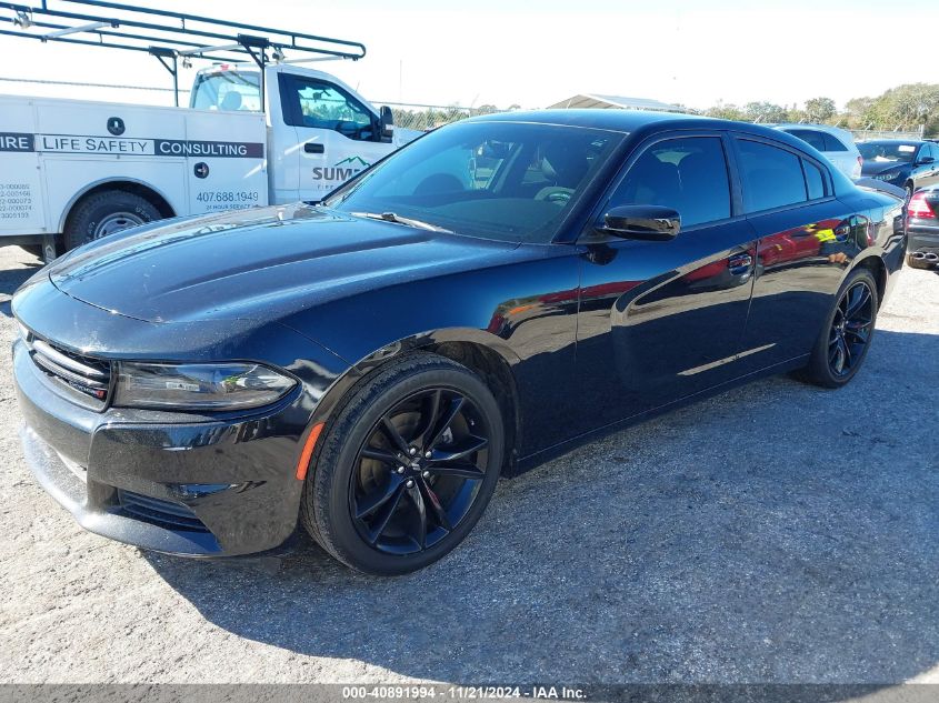 Vin: 2c3cdxbg1jh206482, lot: 41381686, dodge charger sxt rwd 20182