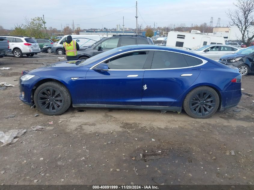 2016 Tesla Model S 60D/70D/75D/85D/90D VIN: 5YJSA1E21GF128362 Lot: 40891999