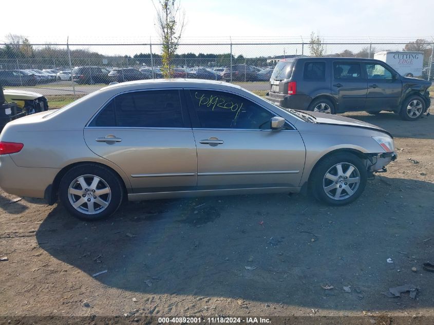 2005 Honda Accord 3.0 Ex VIN: 1HGCM665X5A056294 Lot: 40892001