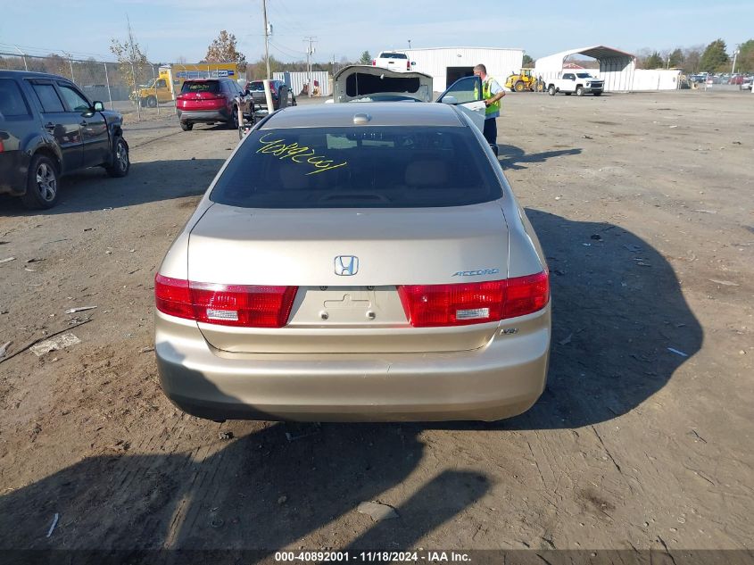 2005 Honda Accord 3.0 Ex VIN: 1HGCM665X5A056294 Lot: 40892001