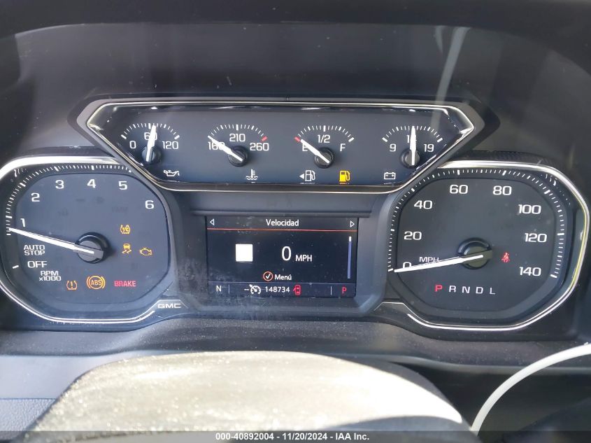 2019 GMC SIERRA 1500 VIN: 1GTP8DED9KZ281627