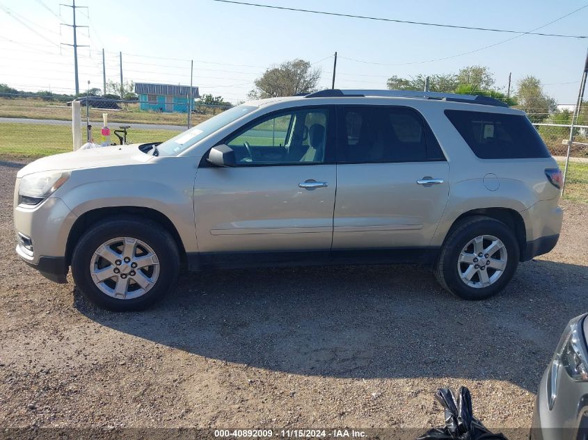 2015 GMC Acadia Sle-2 VIN: 1GKKRPKD6FJ163430 Lot: 40892009