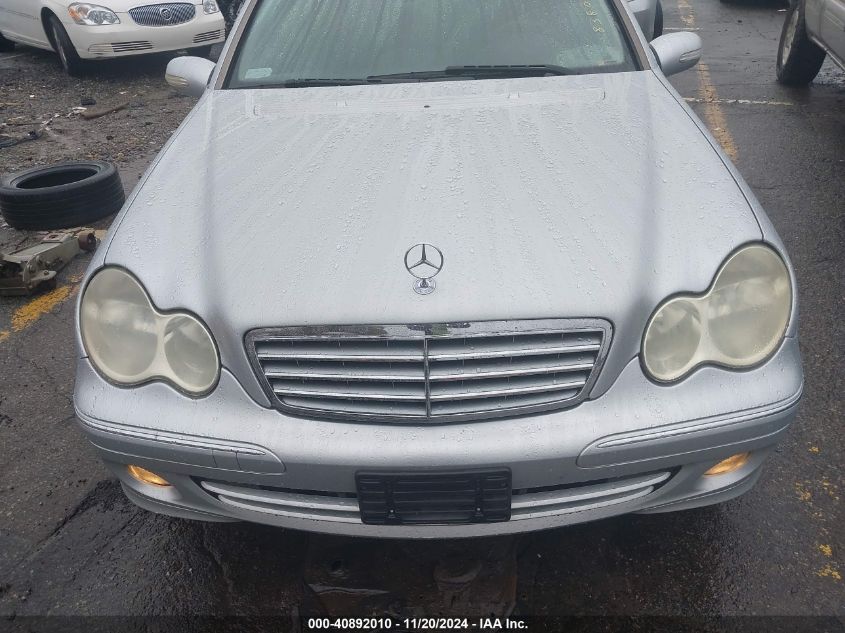 2007 Mercedes-Benz C 280 Luxury VIN: WDBRF54H57F838002 Lot: 40892010