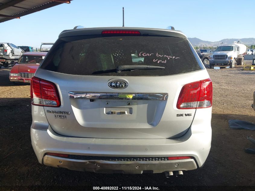 2012 Kia Sorento Sx V6 VIN: 5XYKWDA22CG283367 Lot: 40892022