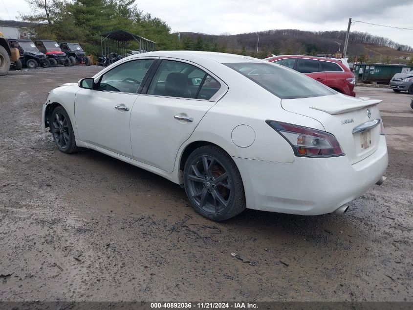 2013 Nissan Maxima 3.5 Sv VIN: 1N4AA5APXDC806528 Lot: 40892036