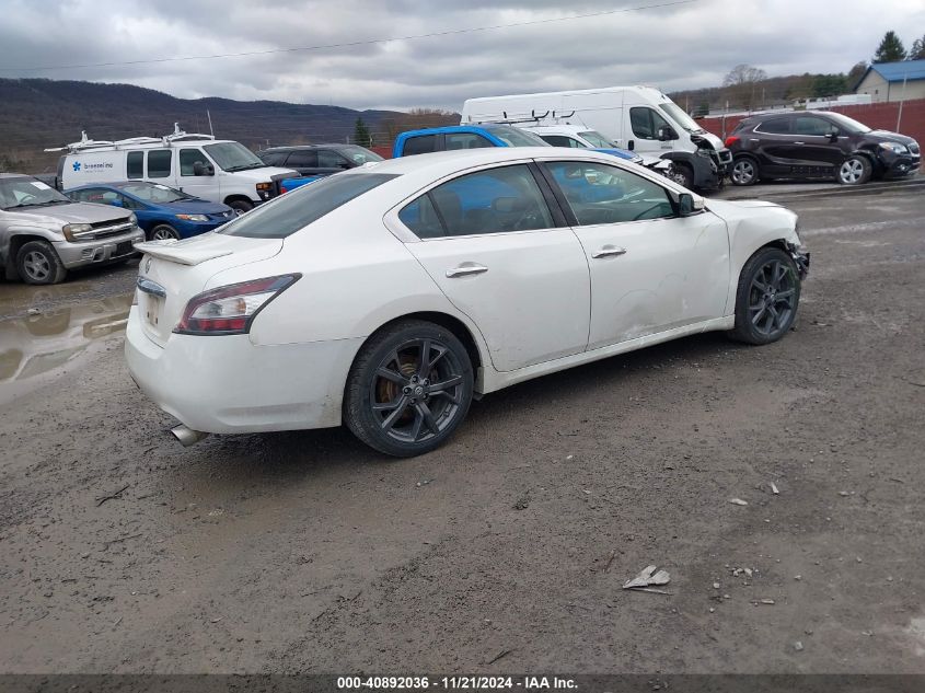 2013 Nissan Maxima 3.5 Sv VIN: 1N4AA5APXDC806528 Lot: 40892036