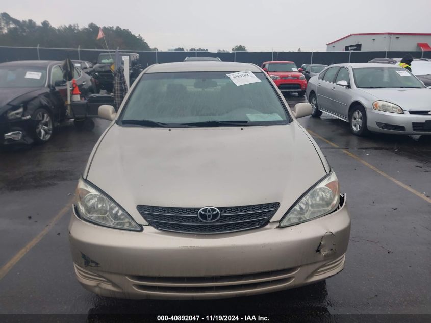 2003 Toyota Camry Le/Xle/Se VIN: 4T1BE32K83U206072 Lot: 40892047