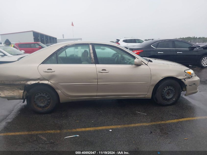 2003 Toyota Camry Le/Xle/Se VIN: 4T1BE32K83U206072 Lot: 40892047