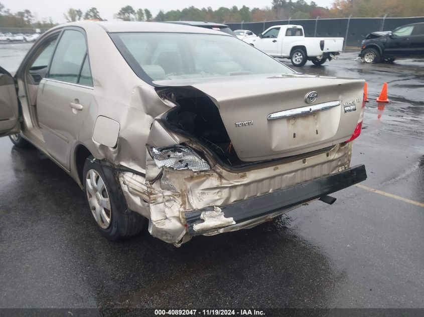 2003 Toyota Camry Le/Xle/Se VIN: 4T1BE32K83U206072 Lot: 40892047