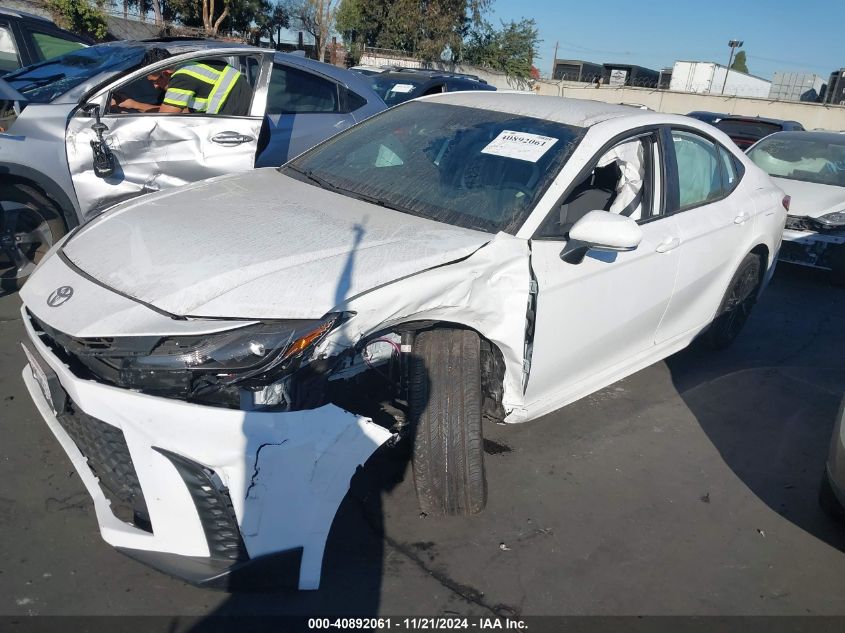 VIN 4T1DAACKXSU502247 2025 Toyota Camry, SE no.2