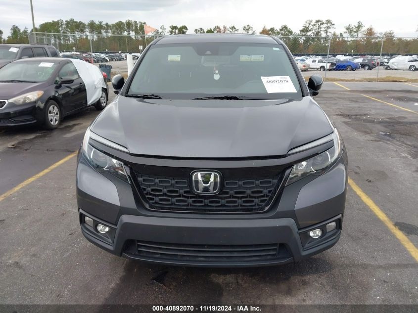 2019 Honda Passport Ex-L VIN: 5FNYF7H50KB001048 Lot: 40892070