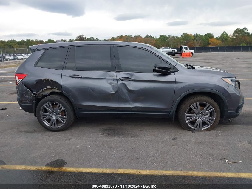 2019 Honda Passport Ex-L VIN: 5FNYF7H50KB001048 Lot: 40892070