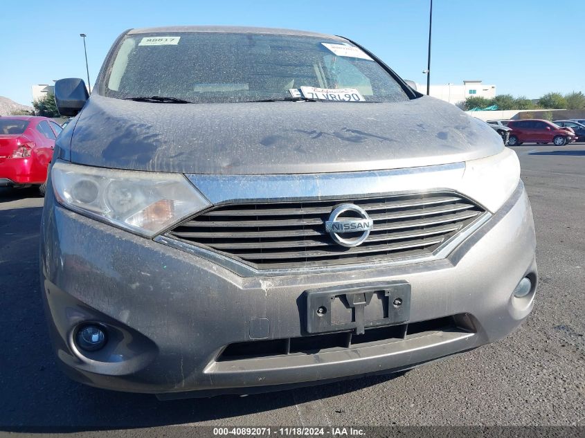 2015 Nissan Quest Sv VIN: JN8AE2KP0F9123608 Lot: 40892071