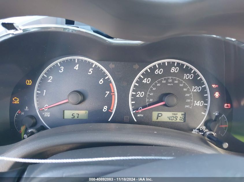 2010 TOYOTA COROLLA VIN: 1NXBU4EE5AZ317660