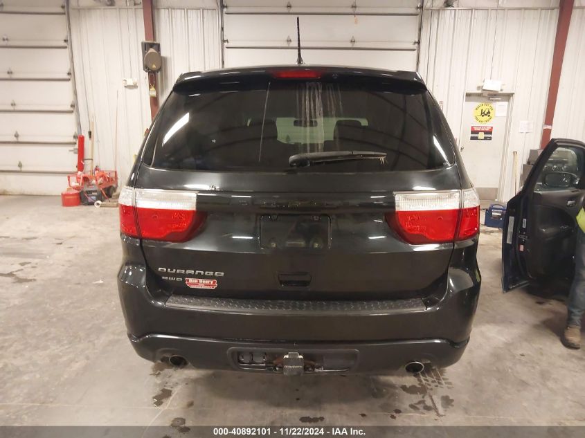 2013 Dodge Durango Sxt VIN: 1C4RDJAG9DC601490 Lot: 40892101