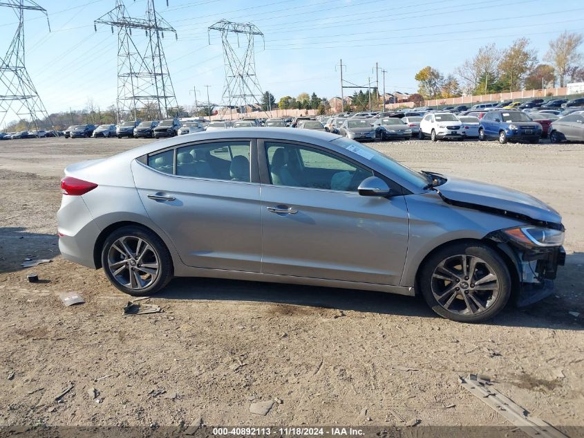 2017 Hyundai Elantra Limited VIN: 5NPD84LF8HH049589 Lot: 40892113