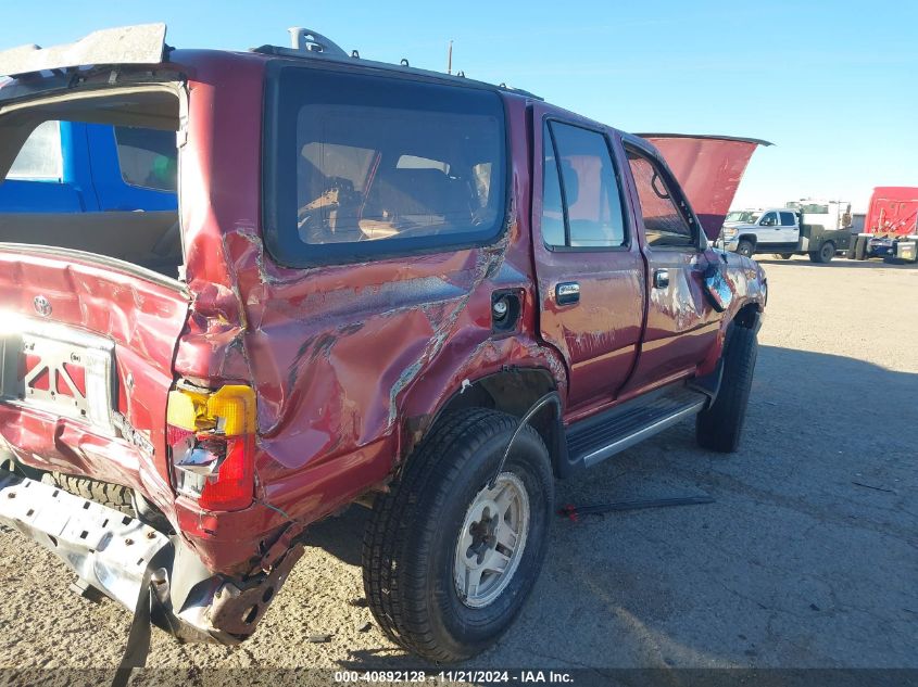 1994 Toyota 4Runner Vn39 Sr5 VIN: JT3VN39W8R0145417 Lot: 40892128