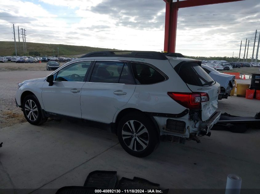 2019 Subaru Outback 3.6R Limited VIN: 4S4BSENC0K3308575 Lot: 40892130