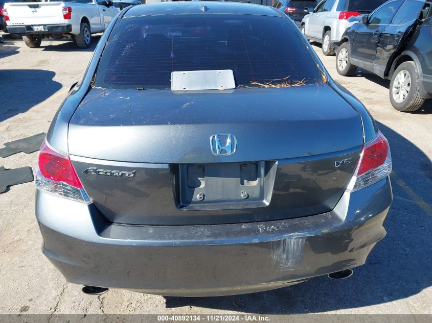 2010 Honda Accord 3.5 Ex-L VIN: 1HGCP3F86AA021732 Lot: 40892134