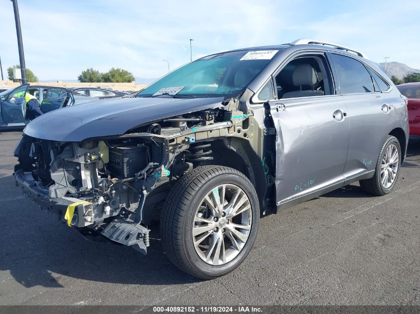 VIN 2T2ZK1BA9DC131335 2013 Lexus RX, 350 no.2