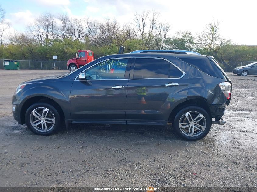 2017 Chevrolet Equinox Premier VIN: 2GNFLGE37H6237950 Lot: 40892169